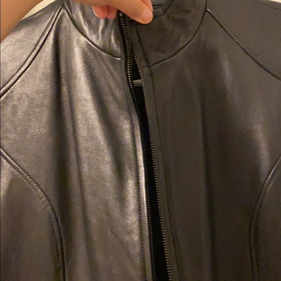 Boston Harbour Leather Jacket - Picture 2 of 4